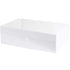 Purple Q Crafts White Hard Gift Box, 14" x 9" x 4" Rectangle Favor Box with Magnetic Closure Lid