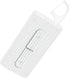 White Dental Floss Portable Case, 10 Picks Adult Floss in Box, Perfect for Travel and Oral Care