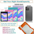 350 Pcs Holographic Bags with Front Window, 4x6 Inch Reclosable Ziplock Packing Bags, White Mylar Bags for Food Storage