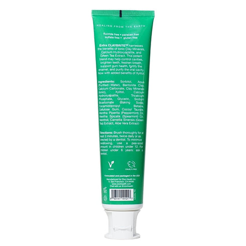 Claybrite Extra Strength Toothpaste - 4 Ounce