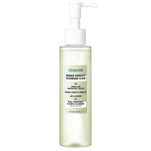 Higher Capacity Cleanser, Gentle Foam Deep Pore Face Wash for Oily & Sensitive Skin