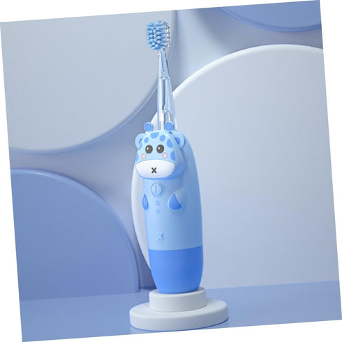 LOORGVEL Sonic Electric Toothbrush with Colorful Lights Soft Brush Heads for Teeth Cleaning Smart Frequency Control