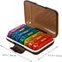SILENRADAWN 7 Weekly Pill Organizer Box with Multi-Grid Compartments Portable Small Medicine Organizer Case