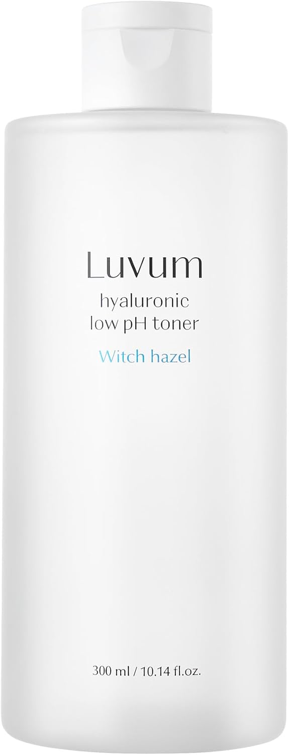 Hyaluronic Acid Toner - 10.15 fl. Oz with Witch Hazel Extract for Soothing, Low pH Formula for Gentle Care for