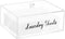 VOTLEVT Acrylic Laundry Detergent Sheets Holder | Container with Lid, Laundry Room Organizer