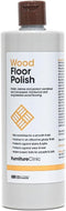 Furniture Clinic Wood Floor Polish - Polishes to a Glossy Finish, Protects Against Stains, 500ml / 17fl oz