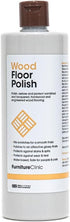Furniture Clinic Wood Floor Polish - Polishes to a Glossy Finish, Protects Against Stains, 500ml / 17fl oz