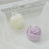 Premium Purple Rose Aromatherapy Candle with Essential Oils for Relaxation