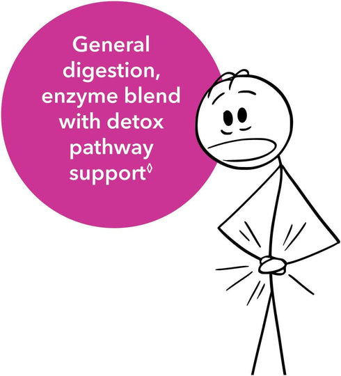 NeuroScience Digest DTX, 90 Capsules for Digestion, Detox & Gut Support with Enzymes & Apple Cider Vinegar
