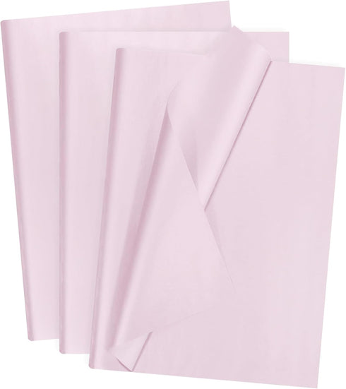 MECCANIXITY 40 Sheets Light Purple Waterproof Tissue Paper, 20x28 Inch for Florist Bouquet Supplies