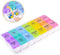 PH Superior Weekly Pill Organizer 7 Day Large Storage Pill Box AM PM Daily