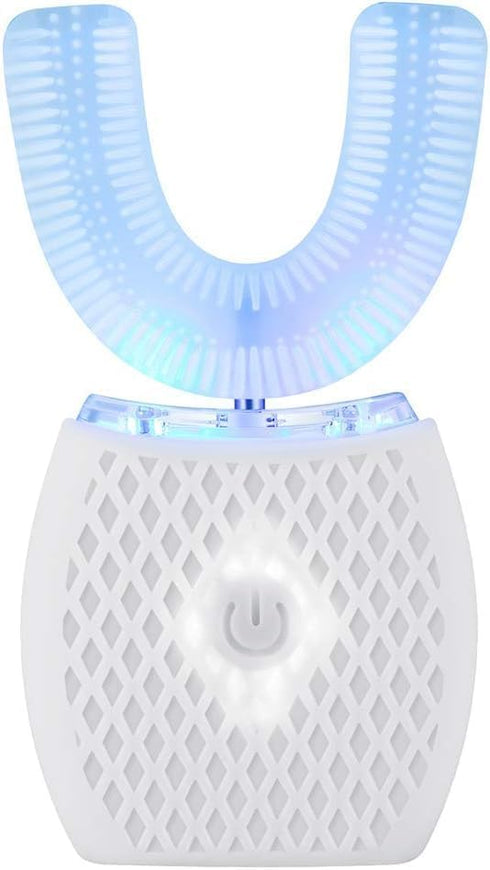 Automatic Ultrasonic Toothbrush, 360° Waterproof Rechargeable Electric Toothbrush for Travel and Household