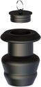 Hollow Butt Plug with Leak-Proof Lid Silicone Anal Dilator Peep Threaded Anal