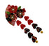 Japanese Style Women Flower Hair Clip, Kimono Decor Fabric Hanfu Hairpin for Christmas Party Costume Gift