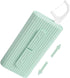 Dental Floss in Box, Portable Case with 10 Picks, Perfect Tool for Oral Care, Travel, Dinners, Dating (Green)