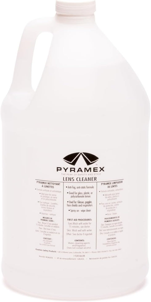 Pyramex Gallon Of Lens Cleaning Solution