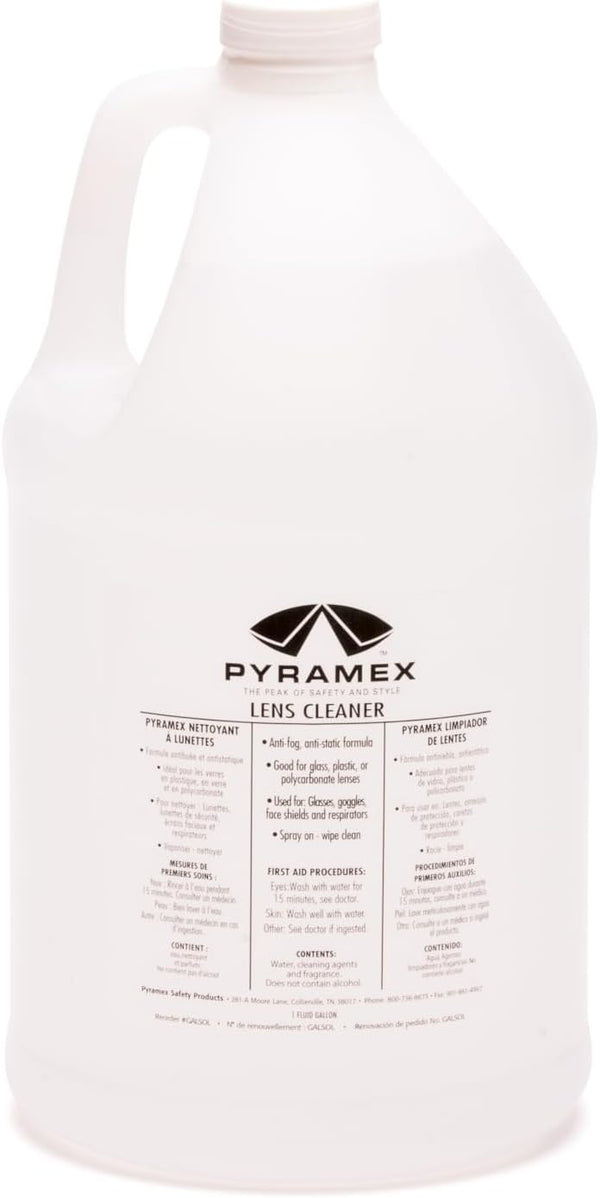 Pyramex Gallon Of Lens Cleaning Solution