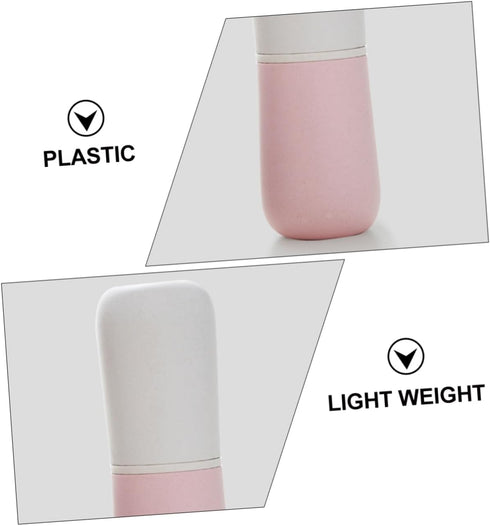 Portable Travel Toothbrush and Toothpaste Holder Case