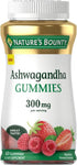 Nature's Bounty Ashwagandha Gummies, 300mg KSM-66 Ashwagandha Extract, 60 Gummies, Mixed Berry