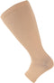 Xiaojmake Plus Size Open Toe Compression Socks for Women & Men 15-20 mmhg