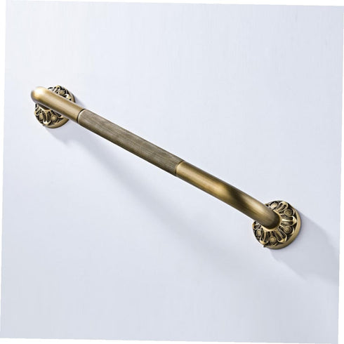 Yardwe Copper Bathroom Safety Grab Bar for Elderly and Disabled Non-Skid Shower Handrail with Strong Bearing Capacity