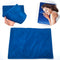 Reusable Gel Ice Pack for Sleeping - Cold Pillow Pad, Chill Pillow for Headaches, Migraines, Night Sweats, Navy Blue