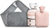 ZDAYOZ Winter hot Water Bag, hot Water Bottle Rubber Warm Water Bag with