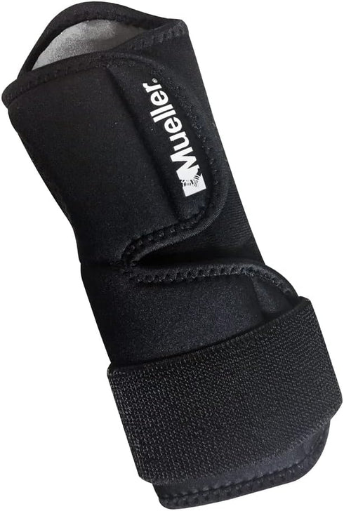 MUELLER Sports Medicine Adjustable Night Support Wrist Brace, Black, One Size Fits Most