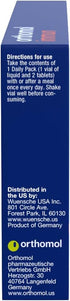 Orthomol Immun Vial - 7-Day Supply Immune Support Liquid Supplement with Vitamins A, B, C, D, E, Zinc, Iodine