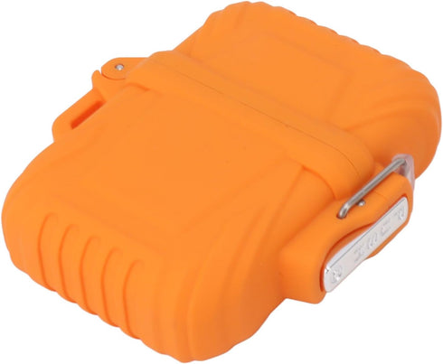 2PCS Torch Lighter Case IP56 Waterproof Portable Torch Lighter Cover for Outdoor Camping Travel