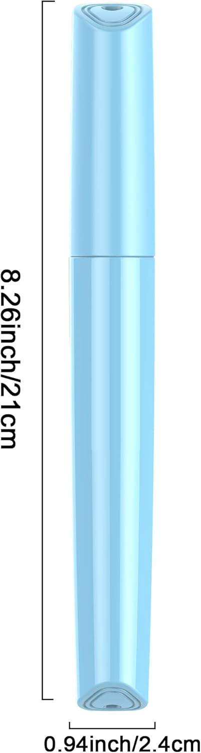 Travel Toothbrush Case, Plastic Container with Air Hole, Breathable Design for Daily Use