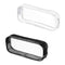 sowaka 2 Pcs Waterproof Cosmetic Pouch Bag, Transparent Zipper Toiletry Bags for Travel, Home Office, Large Capacity