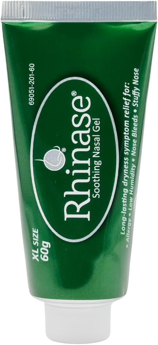 Rhinase Soothing Nasal Gel XL 60 g for Nasal Dryness from Allergy (Not