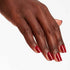 OPI Nail Lacquer Nail Polish | Dark Red Crème Opaque, Chip Resistant, Vegan, Fast Drying, Streak Free