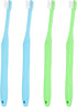 End Tuft Toothbrush, 4PCS Nylon Soft Bristle Tiny Tooth Brush for Hard to Reach Areas Dental Cleaning for Adults