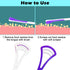 Tongue Scraper Cleaner Soft Tongue Scraper for Healthy Oral Care, 6PCS Tools for Adults and Kids