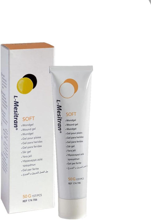 L-Mesitran Honey Wound Gel – 1.75 oz, Promotes Faster Healing for Cuts, Burns & Post-Surgical Wounds