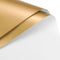 MECCANIXITY 10 Pcs Double Sided Color Flower Wrapping Paper, White+Gold for Florist Bouquet Supplies