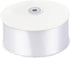 LIUYAXI White Double Face Satin Ribbon 2" X 50 Yards, Ribbons Perfect for Crafts, Gift Wrapping, Bow Making and More by LIUYAXI