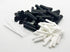 ZIOJOVK 24 inhalers+36 Wicks+2 Droppers+1 Essential Oil Aromatherapy Blank Nasal Inhaler Tubes (Includes unscented