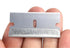 Single Edge Razor Blade 10 Pack - Straight Edge Razor Blades in Storage Box, Heavy Duty Single Sided