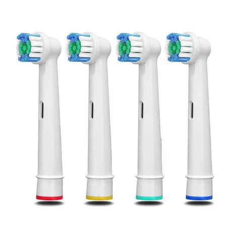 Brush Heads Compatible with Oral-B Braun Electric Toothbrush - Replacement Heads for Vitality, Genius