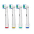 Brush Heads Compatible with Oral-B Braun Electric Toothbrush - Replacement Heads for Vitality, Genius