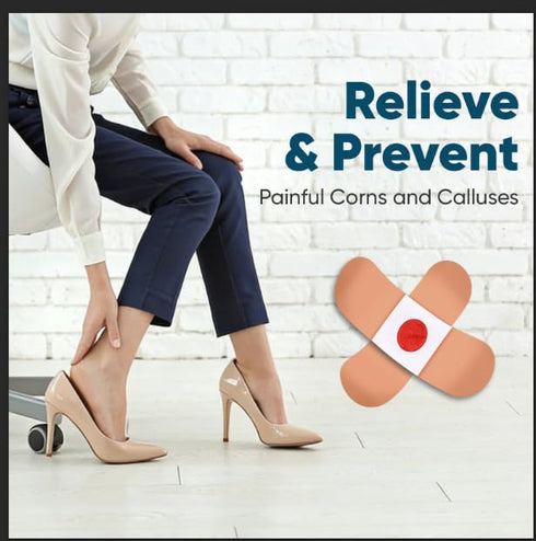 kindshine 96P 40% Corn Remover Pads for Feet and Toes, Extra Strength Salicylic Acid Medicated Patches, Effective