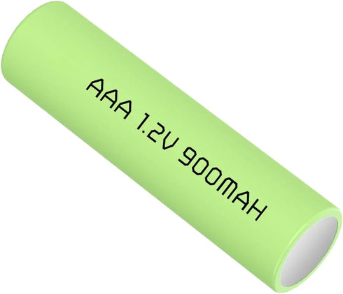 10 Packs 1.2V AAA 900mAh Ni-MH Rechargeable Batteries for Solar Lights (AAA Size)