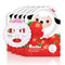 Real Fruit Facial Mask Sheet for Kids, 100% Cotton, Moisturizes, Soothes, Hydrates Skin (Strawberry - Pack of 5)