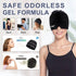 Migraine Relief Gel Ice Head Wrap - Hot and Cold Therapy Hat for Headache and Sinus Relief (Black & Blue)