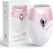 TOUCHBeauty Body Hair Shaver for Women, Pink Wet/Dry Hair Removal for Body/Leg/Bikini Travel