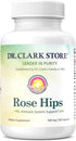 Dr Clark Store Rose HIPS Supplement, 500 MG, 100 Gelatin Capsules