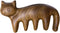 Ipetboom Wooden Scalp Massage Comb: 3.1In Cat Shape Sandalwood Head Wide Tooth Massager